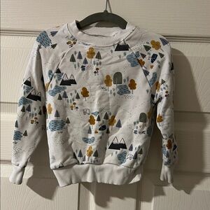 Little Sleepies PLAY Sweatshirt with fall foliage, mountains, lakes